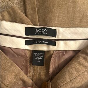 Victoria's Secret Camel Trousers SIZE 2 Tall